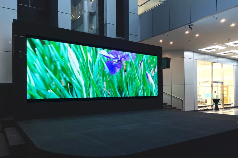 Indoor LED Screen at RHB Centre