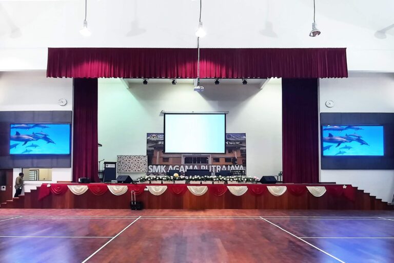 Indoor LED Screen at SMKA Putrajaya SMAPUTRA