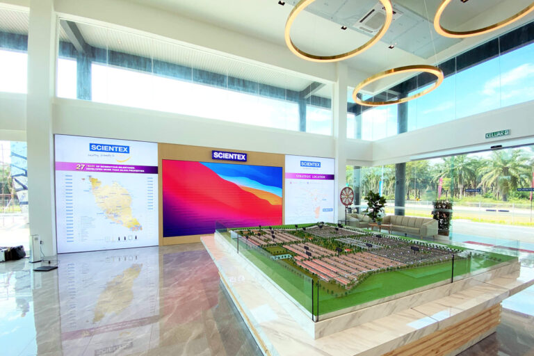 Indoor LED Screen at Scientex Bandar Jasin