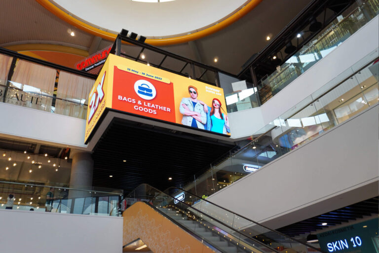 Indoor LED Screen at Sunway Velocity Mall