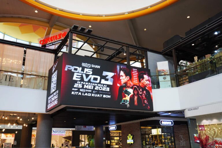 Indoor LED Screen at Sunway Velocity Mall