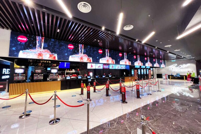 Indoor LED Screen at TGV Cinema Toppen Mall