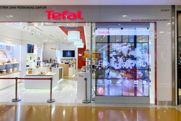 Indoor LED Screen at Tefal Sunway Pyramid