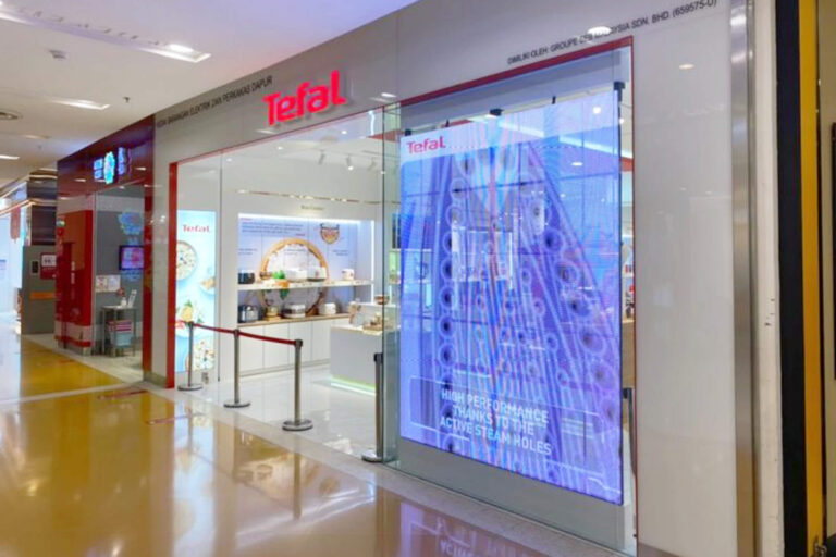 Indoor LED Screen at Tefal Sunway Pyramid