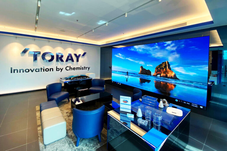 Indoor LED Screen at Toray Plastic