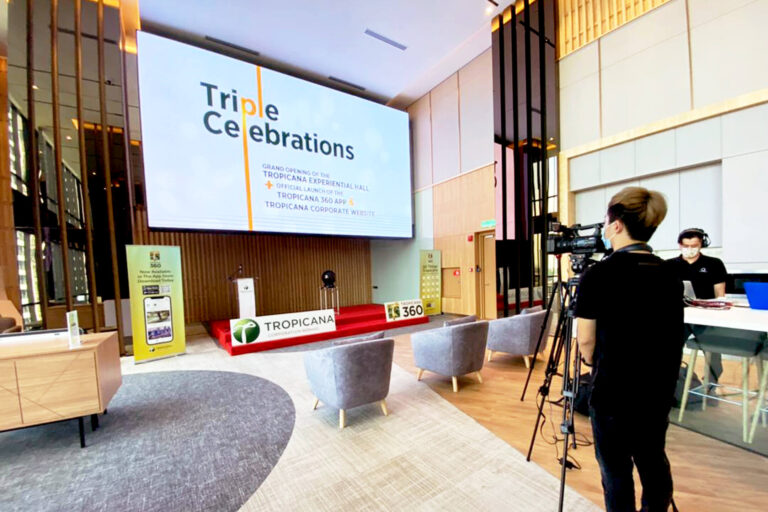 Indoor LED Screen at Tropicana Corporation Berhad