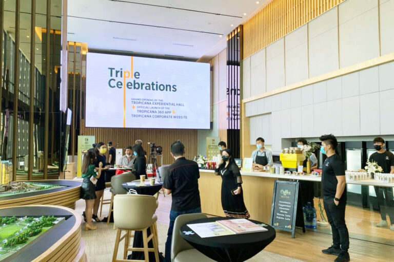Indoor LED Screen at Tropicana Corporation Berhad