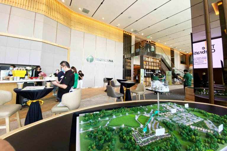 Indoor LED Screen at Tropicana Corporation Berhad