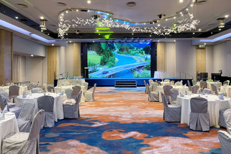 Indoor LED Screen at Tropicana Golf & Country Resort