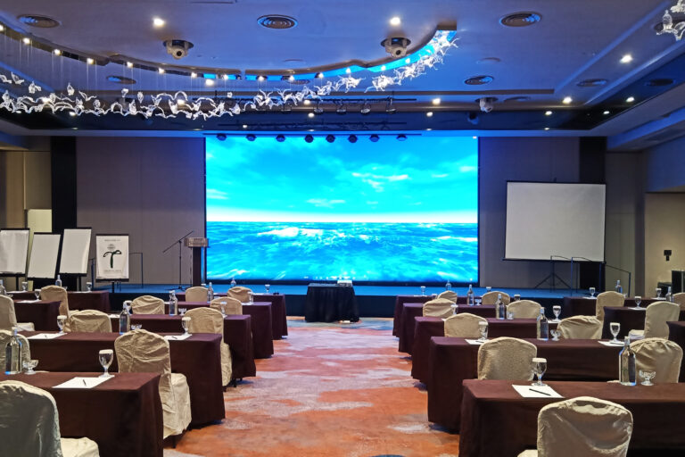 Indoor LED Screen at Tropicana Golf & Country Resort