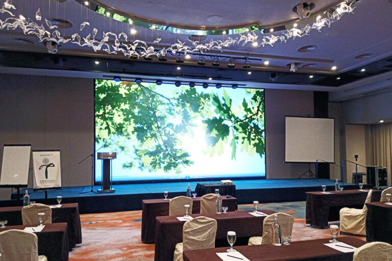Indoor LED Screen at Tropicana Golf & Country Resort