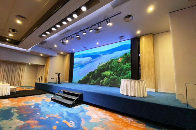 Indoor LED Screen at Tropicana Golf & Country Resort