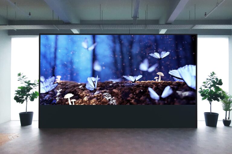 Indoor LED Screen at UEM Sunrises CTC Sales Gallery