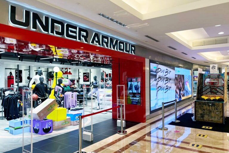 Indoor LED Screen at Under Armour KLCC