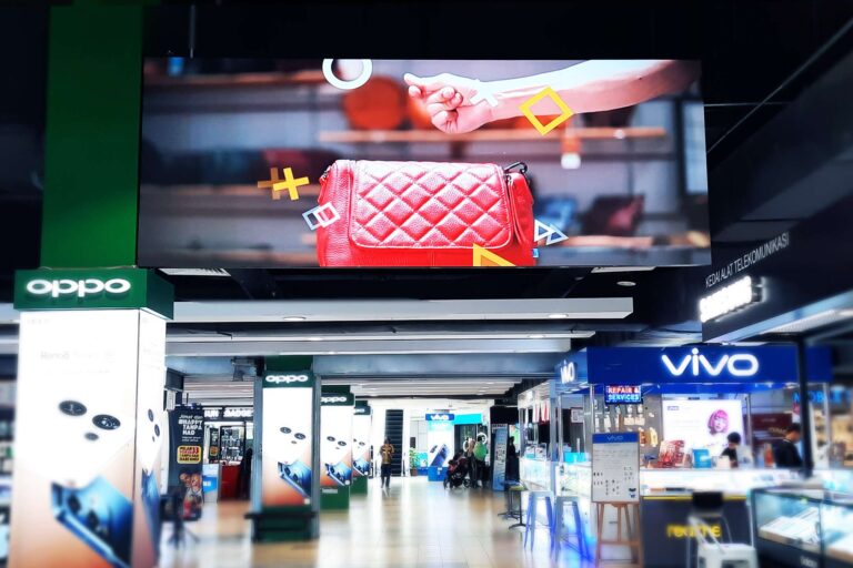 Indoor LED Screen at Wangsa Walk Mall