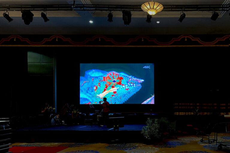 Indoor LED Screen at Wisma Perwira MINDEF