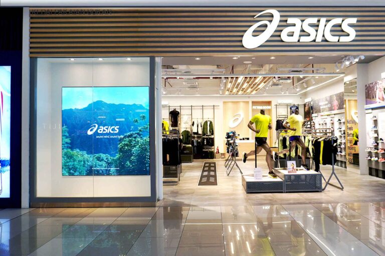 Indoor LED Screen at Asics IOI City Mall Putrajaya