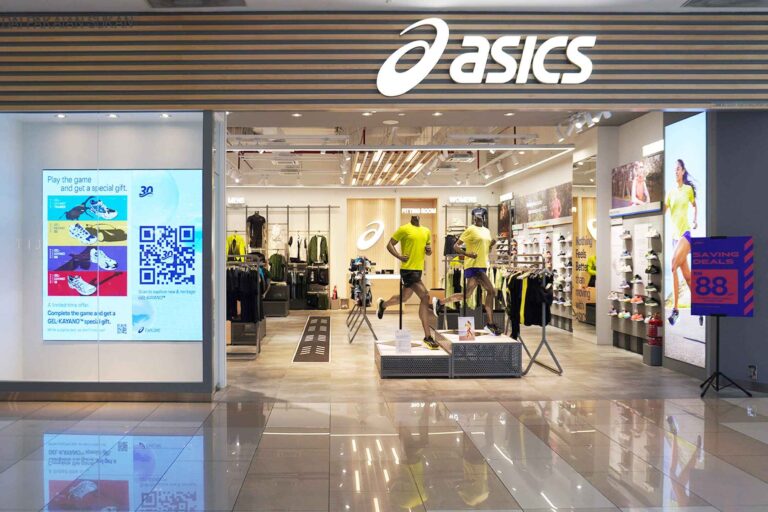 Indoor LED Screen at Asics IOI City Mall Putrajaya