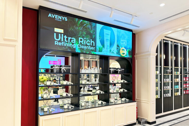 Indoor LED Screen at Avenys KL East Mall