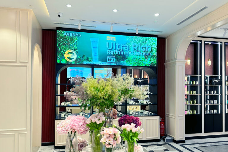 Indoor LED Screen at Avenys KL East Mall