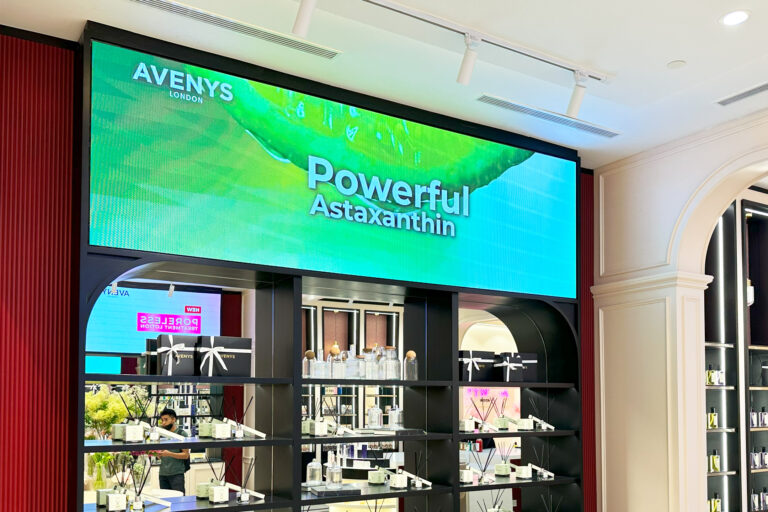 Indoor LED Screen at Avenys KL East Mall