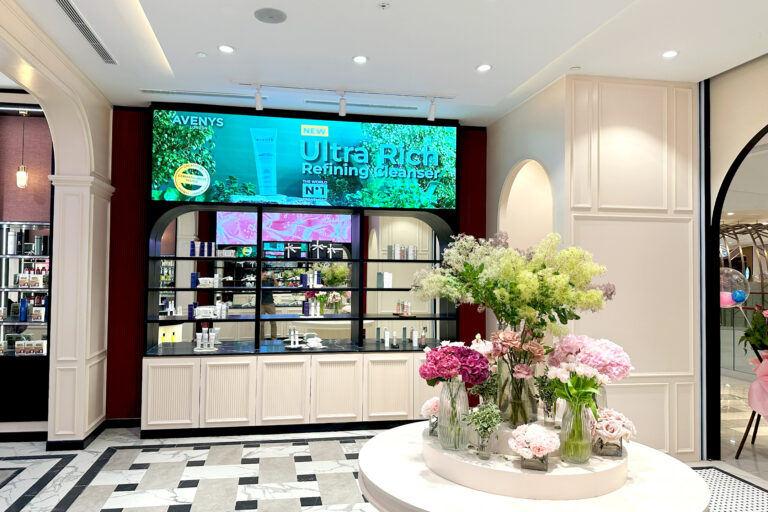 Indoor LED Screen at Avenys KL East Mall