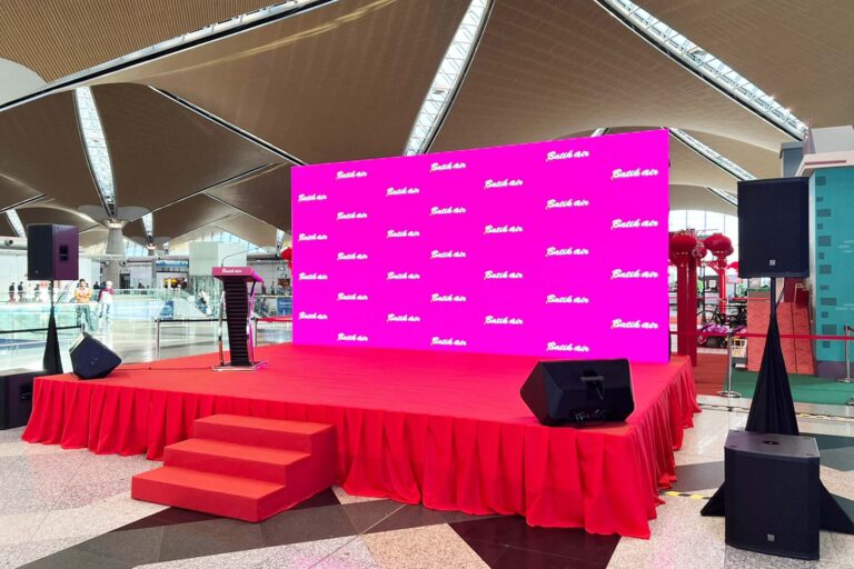 Event / Rental LED Screen at Batik Air Launch Event KLIA