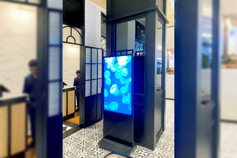 Digital Kiosk/ Standee at Cafe Colombo Putrajaya