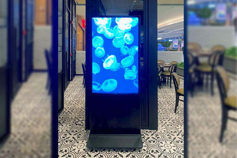 Digital Kiosk/ Standee at Cafe Colombo Putrajaya