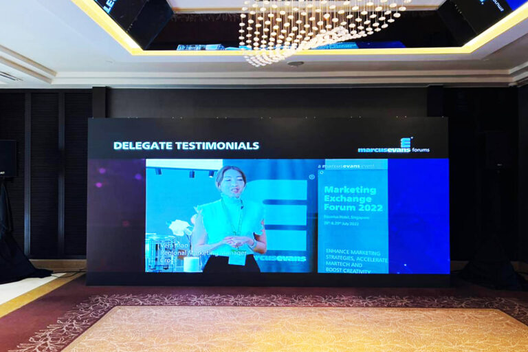 Event / Rental LED Screen at Digitech Forum 2023
