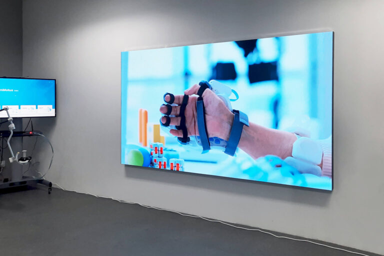 Indoor Fine Pitch LED Screen at Fourier Intelligence Sdn Bhd