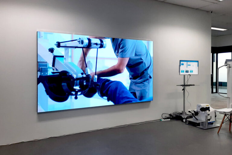 Indoor Fine Pitch LED Screen at Fourier Intelligence Sdn Bhd