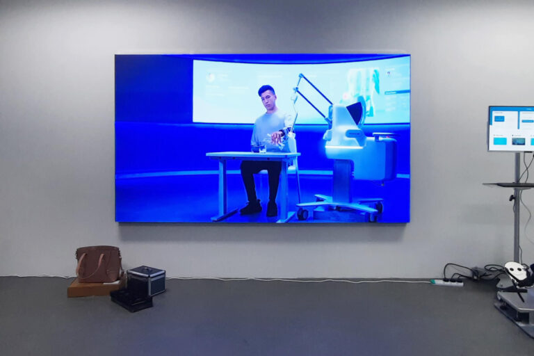 Indoor Fine Pitch LED Screen at Fourier Intelligence Sdn Bhd