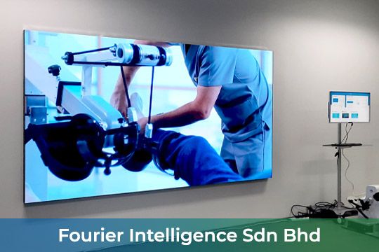 Indoor Fine Pitch LED Screen at Fourier Intelligence Sdn Bhd