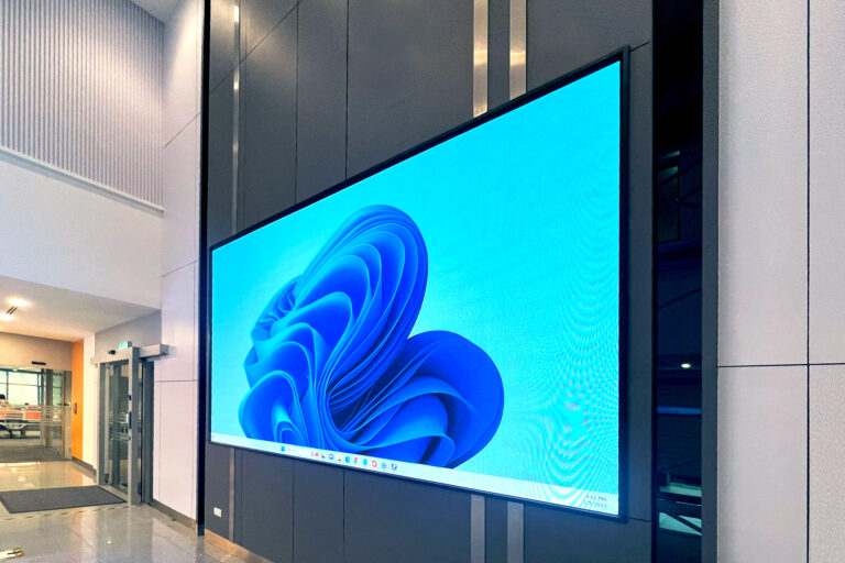 Indoor LED Screen at Glocomp Systems (M) Sdn Bhd