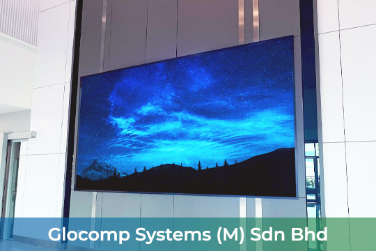 Indoor LED Screen at Glocomp System (M) Sdn Bhd