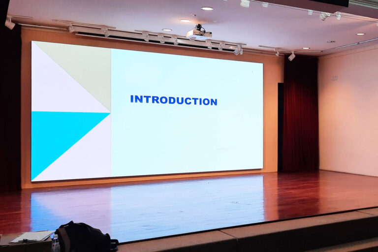 Indoor LED Screen at The Selangor and Kuala Lumpur Kwang Tung Association