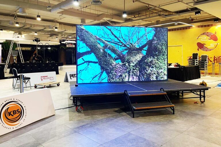 Event / Rental LED Screen at National Sports Climbing Championship