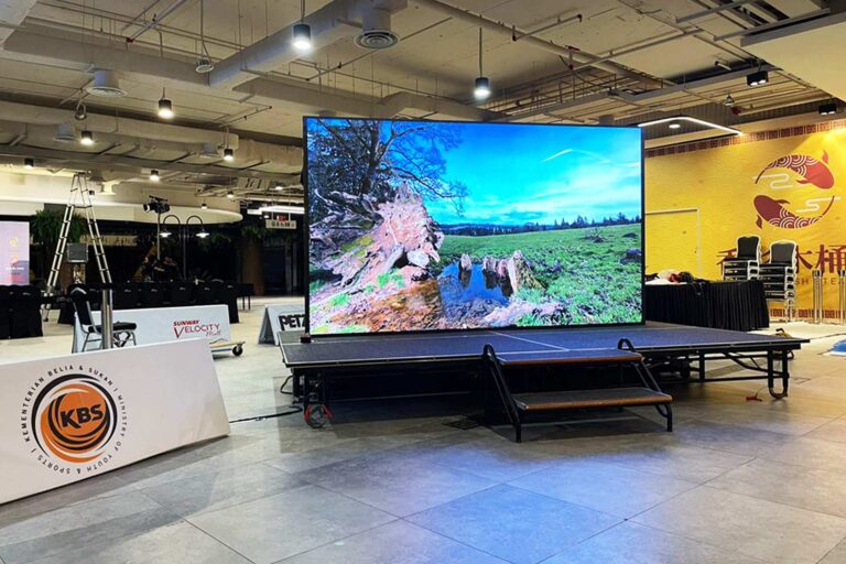 Event / Rental LED Screen at National Sports Climbing Championship