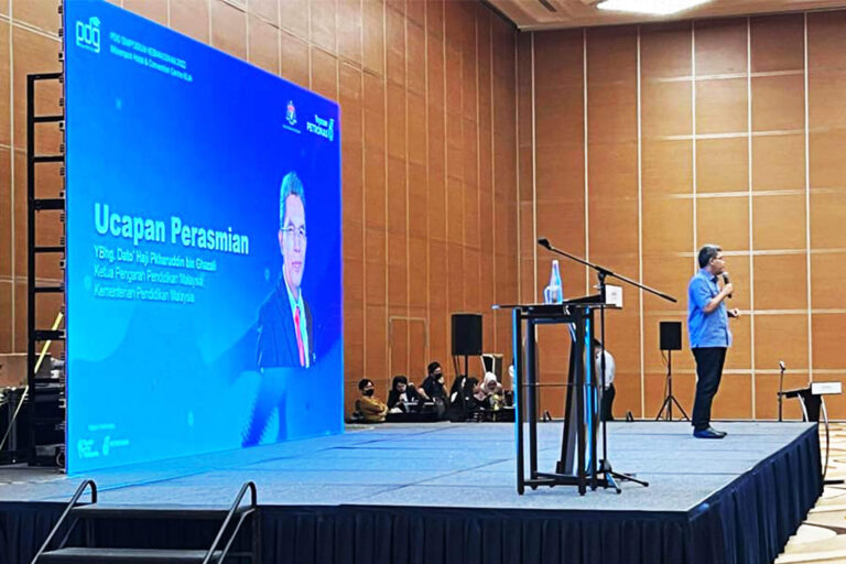 Event / Rental LED Screen at PDG symposium 2022