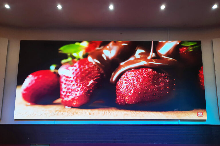 Indoor LED Screen with Professional Sound System at Tok Aman Bali Beach Resort