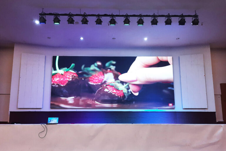 Indoor LED Screen with Professional Sound System at Tok Aman Bali Beach Resort
