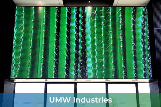 Indoor LED Screen at UMW Industries