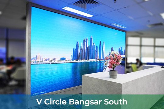 Indoor LED Screen at V Circle Bangsar South