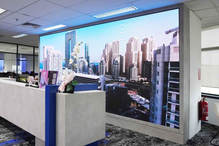 Indoor LED Screen at V Circle Bangsar South