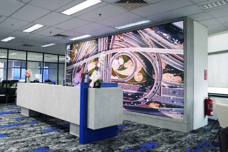 Indoor LED Screen at V Circle Bangsar South