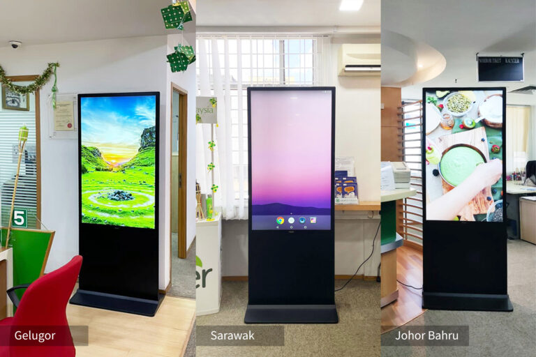 VEXO Digital Kiosk / Standee at Takaful outlets in Malaysia