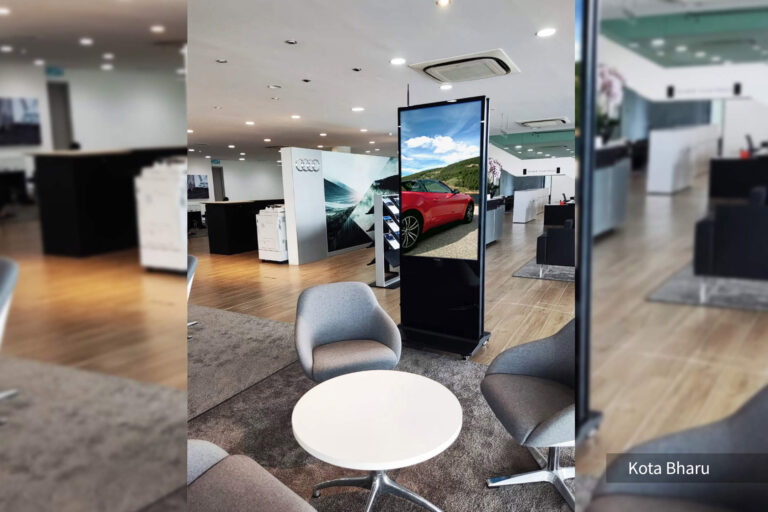 VEXO Double-sided at Audi Malaysia