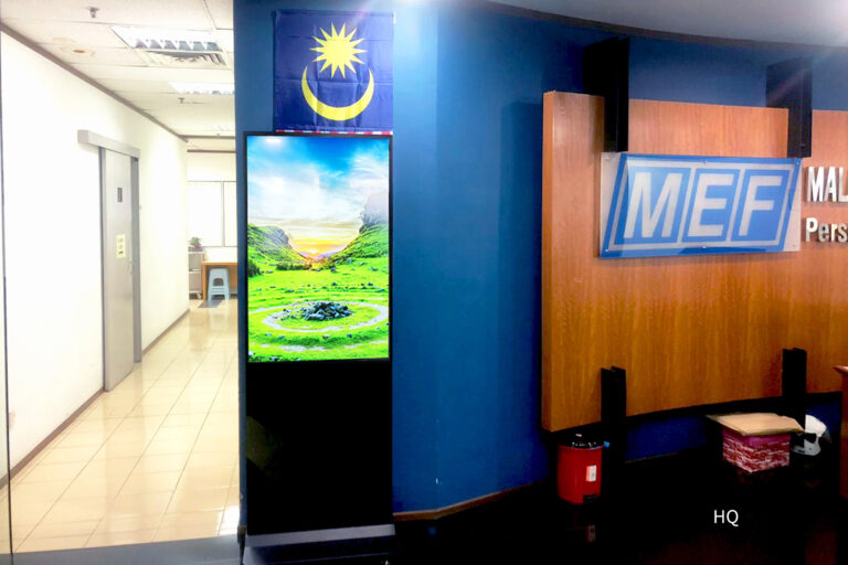 VEXO Digital Kiosk at Malaysia Employers Federation