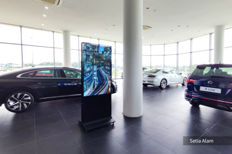 VEXO Double-sided at Audi Malaysia